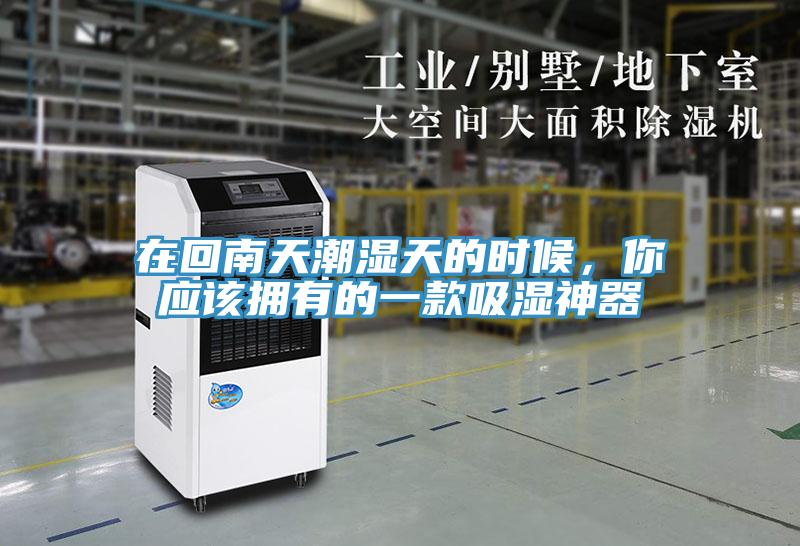 在回南天潮濕天的時候，你應該擁有的一款吸濕神器