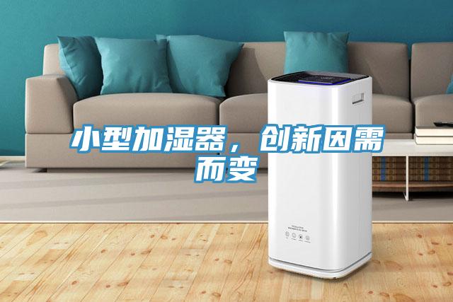 小型加濕器，創新因需而變