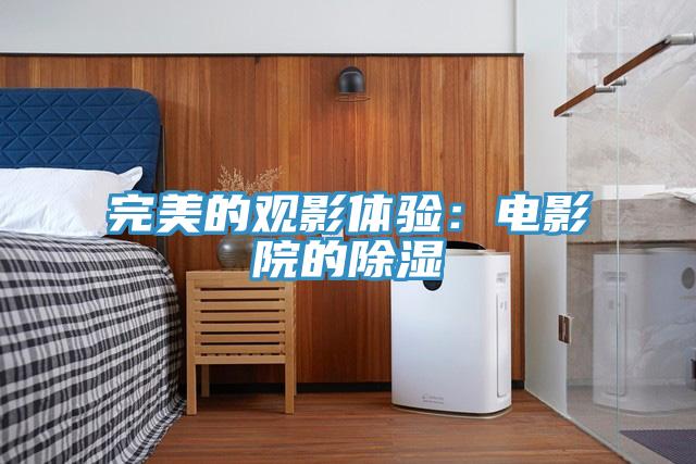 完美的觀影體驗：電影院的除濕