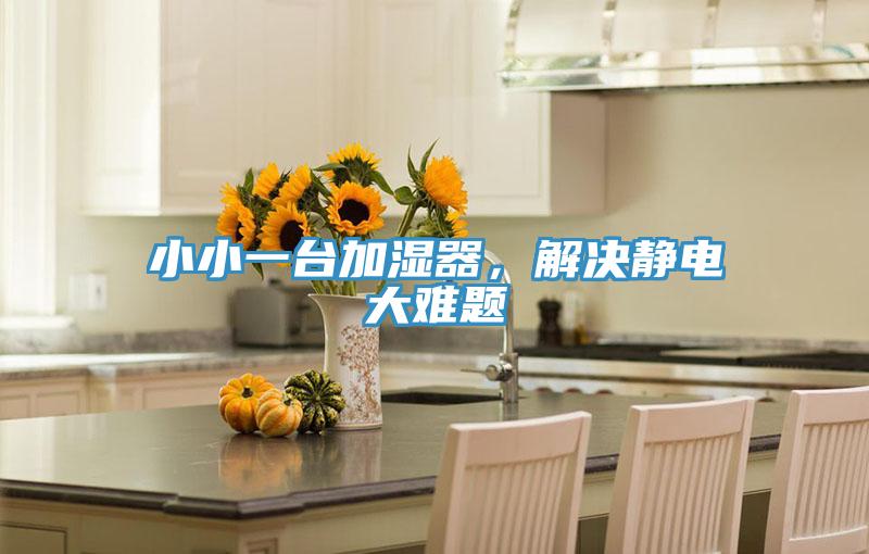小小一台加濕器，解決靜電大難題