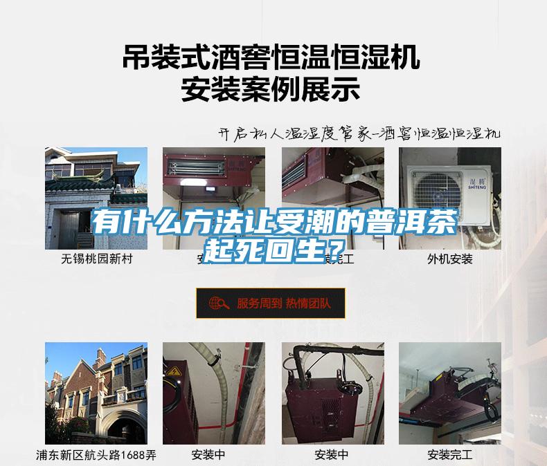 有什麽方法讓受潮的普洱茶起死回生？