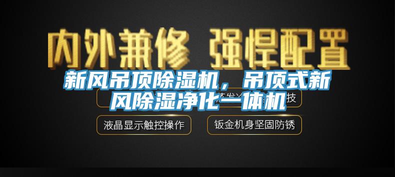 新風吊頂杏仁视频APP成人官方污，吊頂式新風除濕淨化一體機