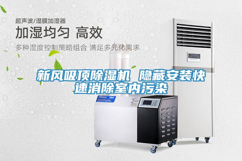 新風吸頂杏仁视频APP成人官方污 隱藏安裝快速消除室內汙染