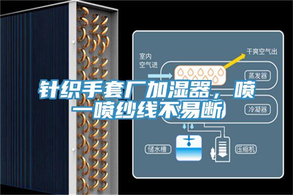 針織手套廠加濕器，噴一噴紗線不易斷
