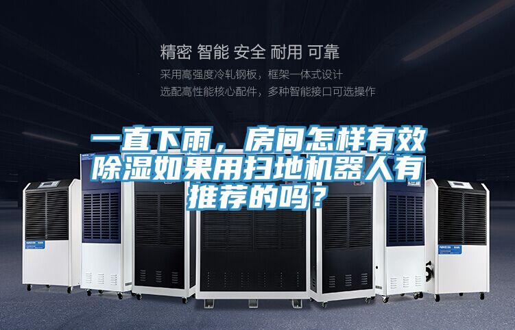一直下雨，房間怎樣有效除濕如果用掃地機器人有推薦的嗎？