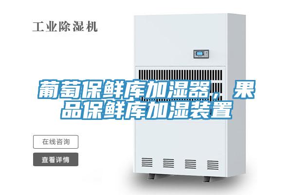 葡萄保鮮庫加濕器，果品保鮮庫加濕裝置