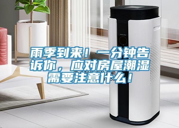 雨季到來！一分鍾告訴你，應對房屋潮濕需要注意什麽！