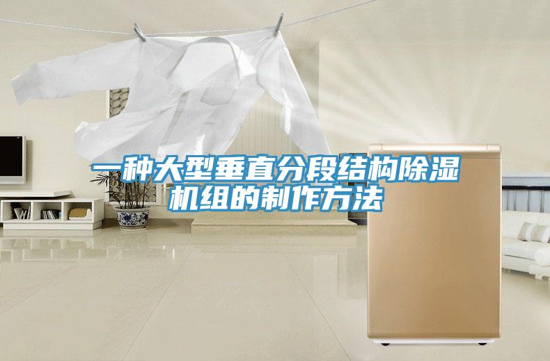 一種大型垂直分段結構杏仁视频APP成人官方污組的製作方法