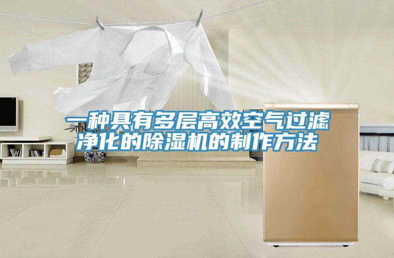一種具有多層高效空氣過濾淨化的杏仁视频APP成人官方污的製作方法