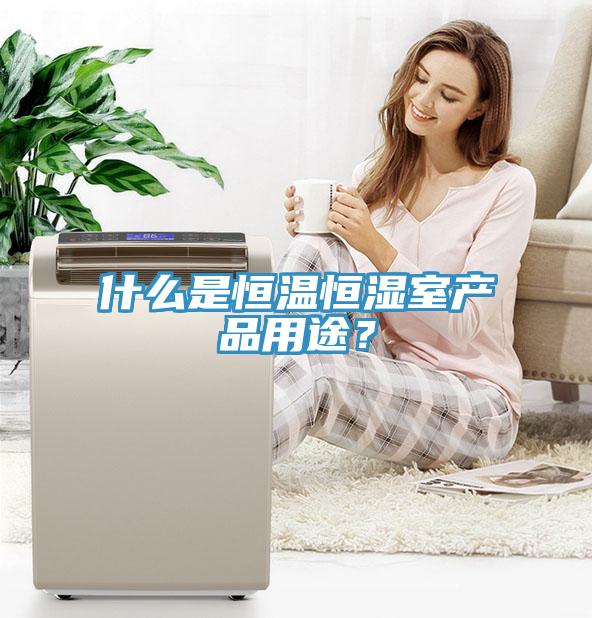 什麽是恒溫恒濕室產品用途？