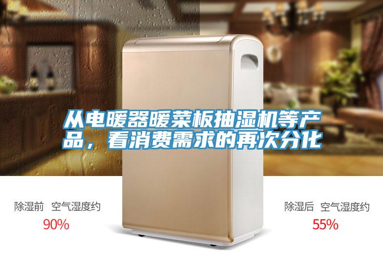 從電暖器暖菜板抽濕機等產品，看消費需求的再次分化