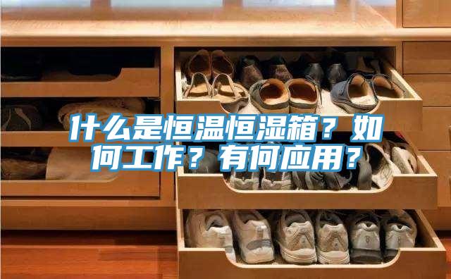 什麽是恒溫恒濕箱？如何工作？有何應用？