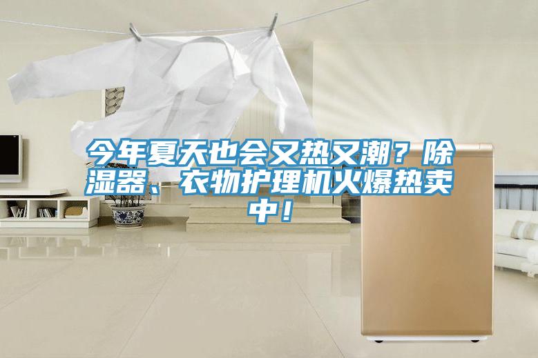 今年夏天也會又熱又潮？除濕器、衣物護理機火爆熱賣中！