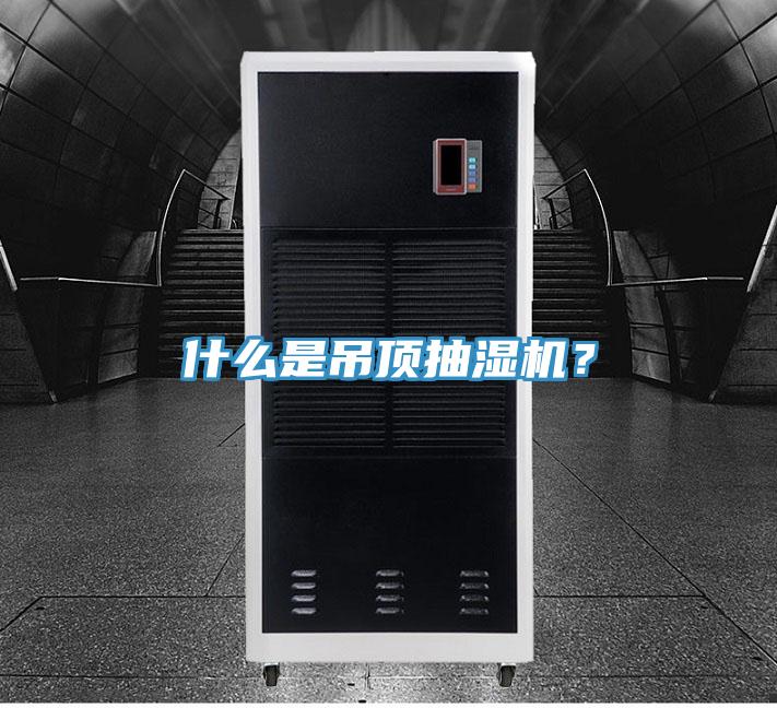 什麽是吊頂抽濕機？