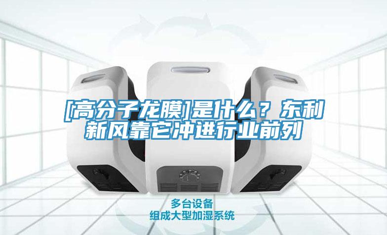[高分子龍膜]是什麽？東利新風靠它衝進行業前列