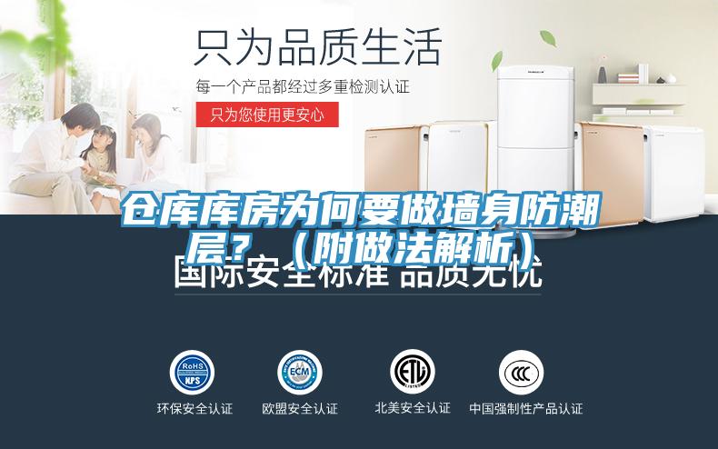 倉庫庫房為何要做牆身防潮層？（附做法解析）