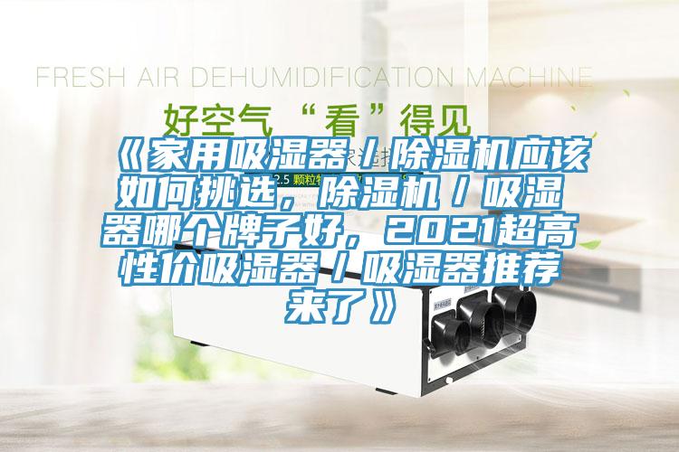 《家用吸濕器／杏仁视频APP成人官方污應該如何挑選，杏仁视频APP成人官方污／吸濕器哪個牌子好，2021超高性價吸濕器／吸濕器推薦來了》