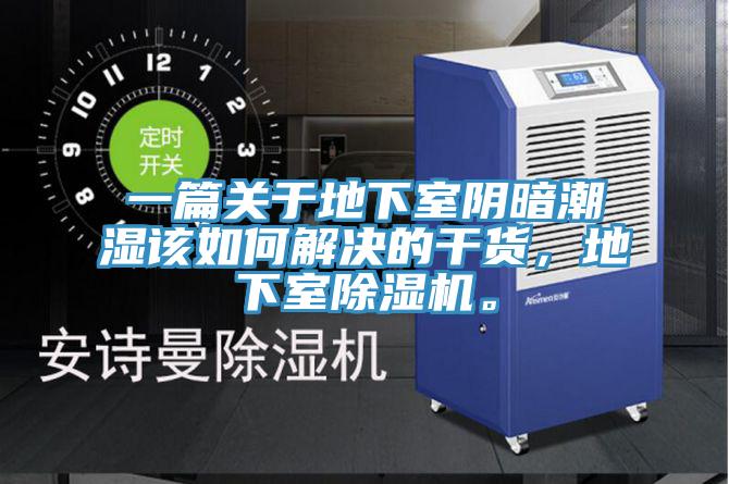 一篇關於地下室陰暗潮濕該如何解決的幹貨，地下室杏仁视频APP成人官方污。