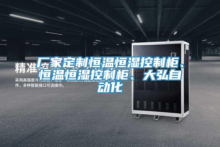 廠家定製恒溫恒濕控製櫃、恒溫恒濕控製櫃、大弘自動化