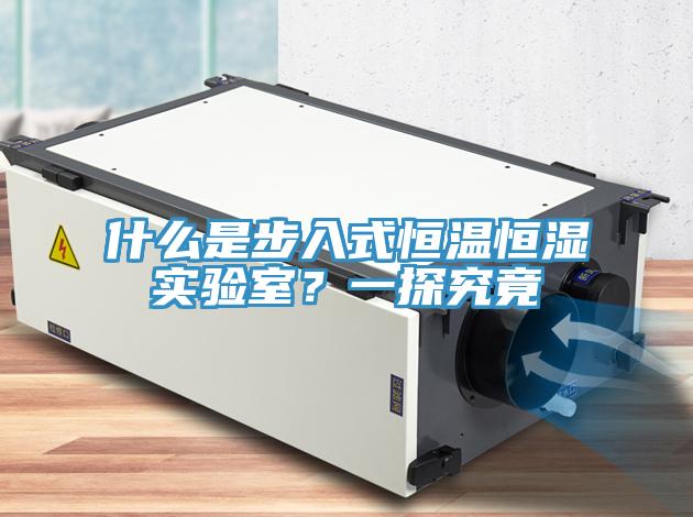 什麽是步入式恒溫恒濕實驗室？一探究竟