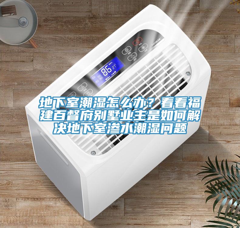 地下室潮濕怎麽辦？看看福建百督府別墅業主是如何解決地下室滲水潮濕問題