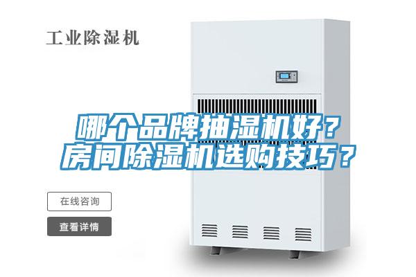 哪個品牌抽濕機好？房間杏仁视频APP成人官方污選購技巧？