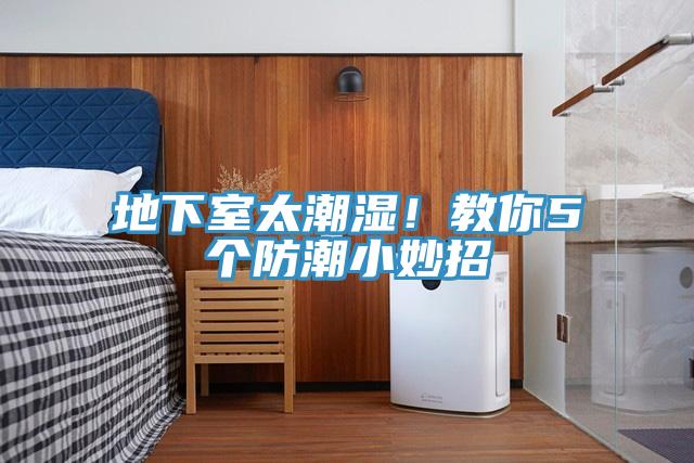 地下室太潮濕！教你5個防潮小妙招