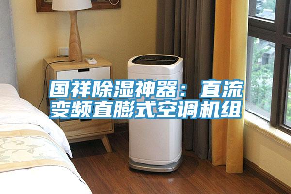 國祥除濕神器：直流變頻直膨式空調機組