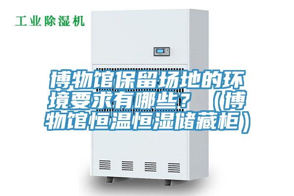 博物館保留場地的環境要求有哪些？（博物館恒溫恒濕儲藏櫃）