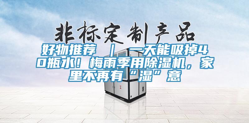 好物推薦 ｜ 一天能吸掉40瓶水！梅雨季用杏仁视频APP成人官方污，家裏不再有“濕”意