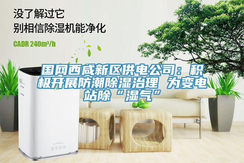 國網西鹹新區供電公司：積極開展防潮除濕治理 為變電站除“濕氣”