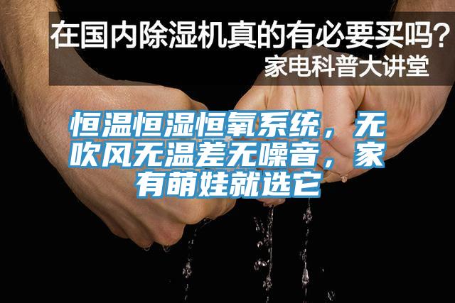 恒溫恒濕恒氧係統，無吹風無溫差無噪音，家有萌娃就選它