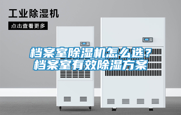 檔案室杏仁视频APP成人官方污怎麽選？檔案室有效除濕方案