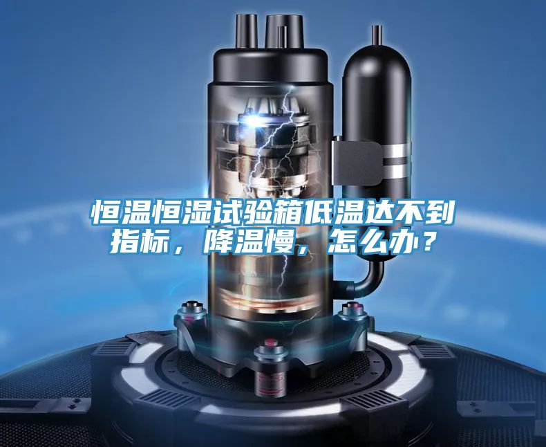 恒溫恒濕試驗箱低溫達不到指標，降溫慢，怎麽辦？