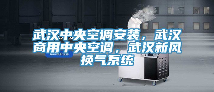 武漢中央空調安裝，武漢商用中央空調，武漢新風換氣係統