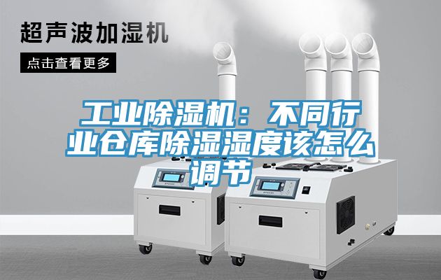 工業杏仁视频APP成人官方污：不同行業倉庫除濕濕度該怎麽調節
