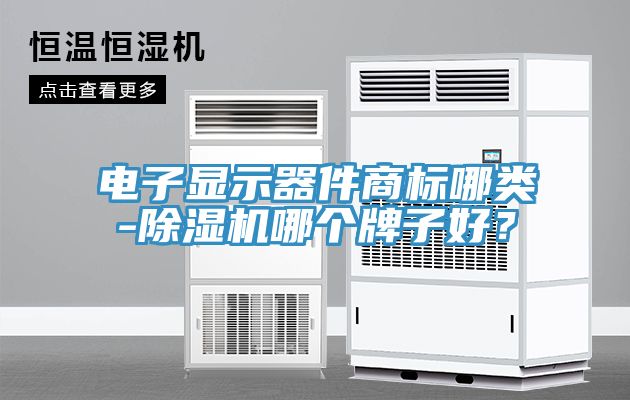 電子顯示器件商標哪類-杏仁视频APP成人官方污哪個牌子好？